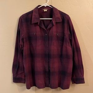 Duluth Trading flannel shirt